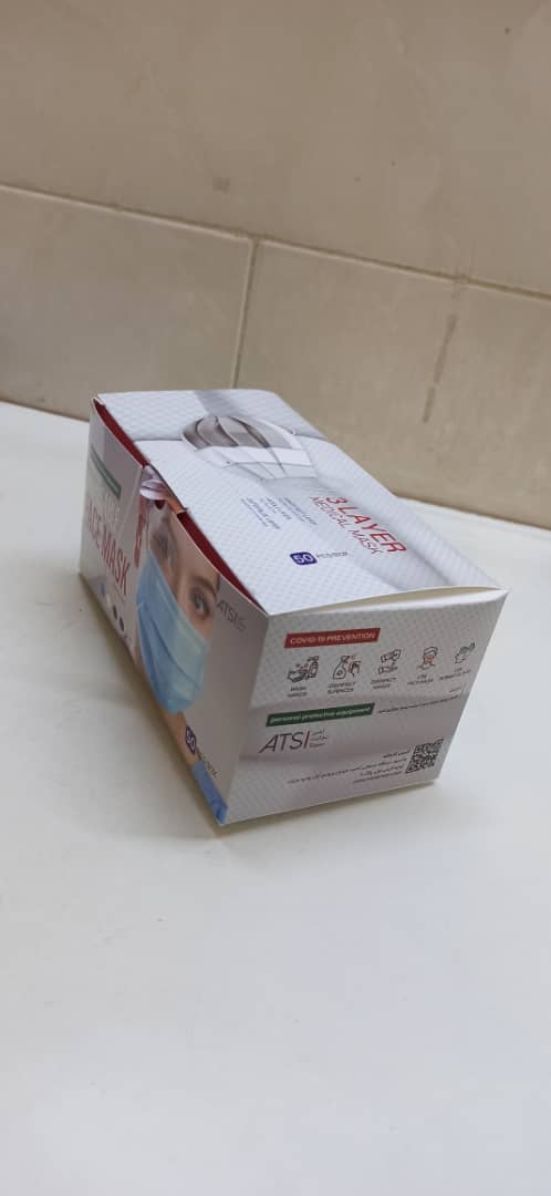 ماسک سه لایه 50تایی پرستاری - Image 7