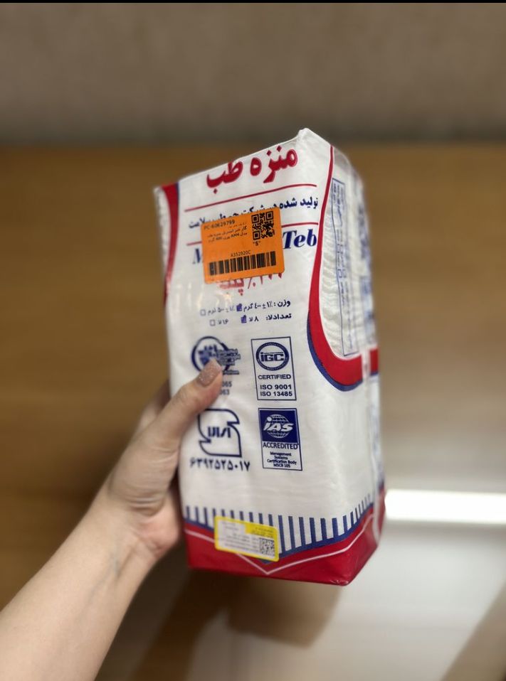 گاز طبی غیر استریل منزه طب - Image 3